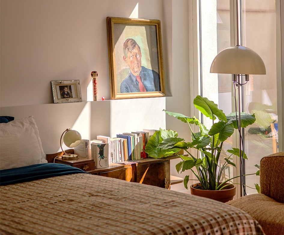 Aménagement et décoration d'une chambre parentale, par Margaux Talpaert, architecte d'intérieur et décoratrice à Marseille.