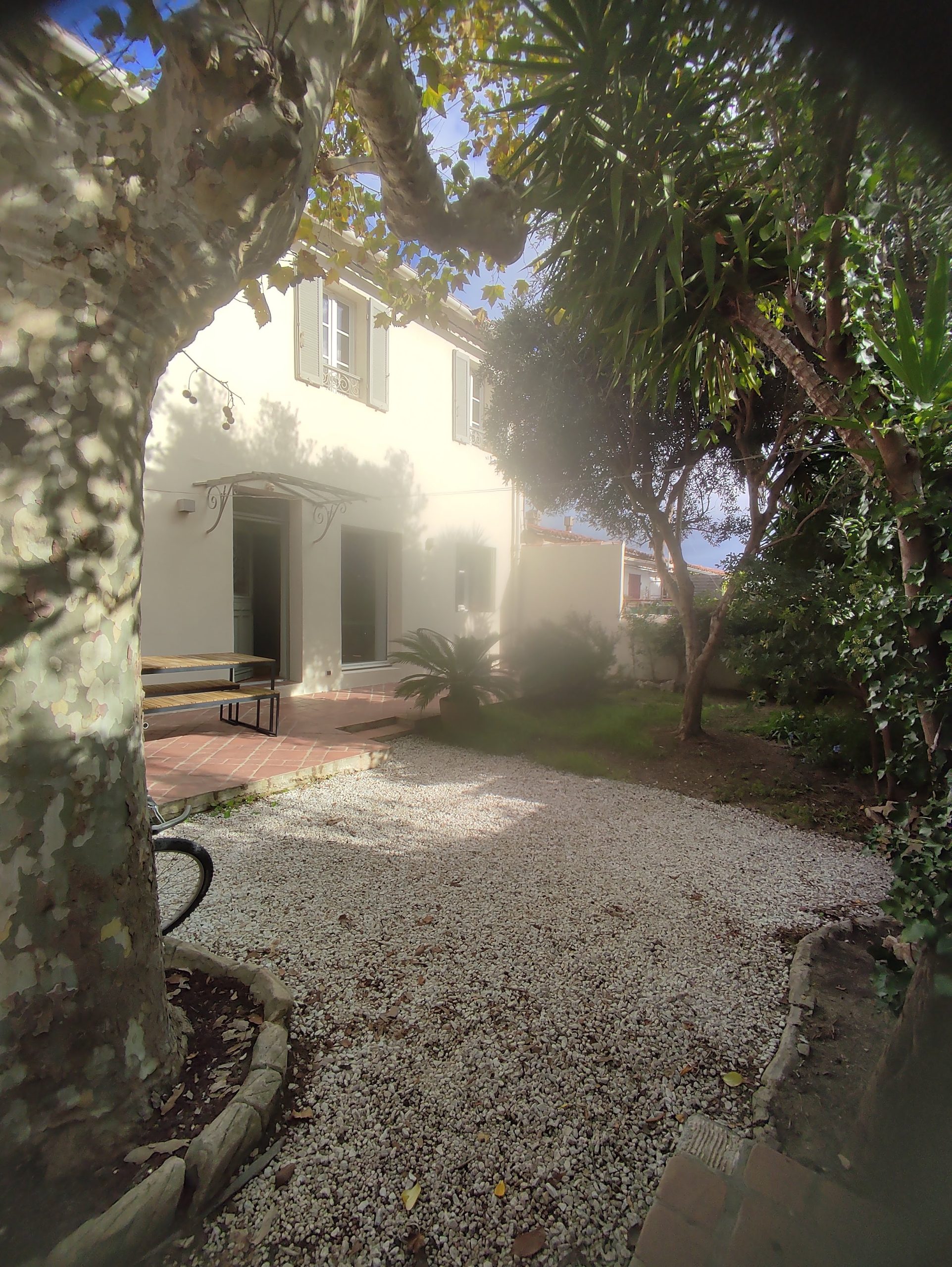 Jardin Zéphyrs avant travaux